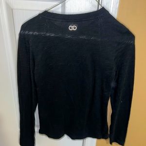 Basic black long sleeve. carrie underwood’s brand.